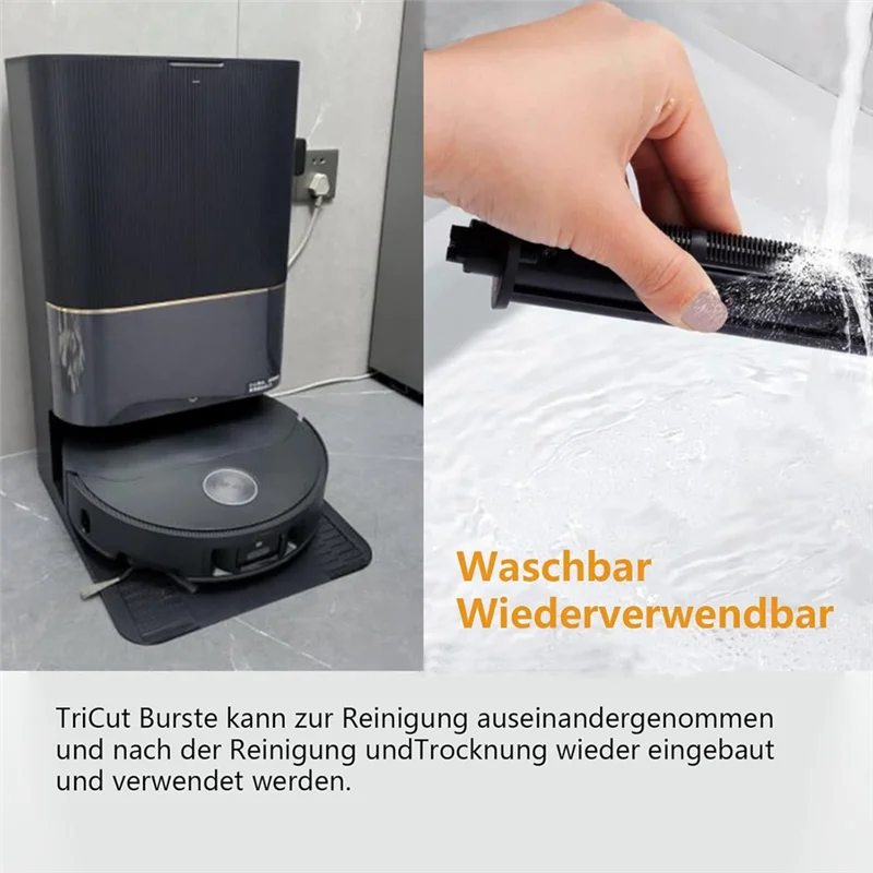 

【Улюбленная покупка】Вакуумная щетка для трикуса для Dreame X40 Ultra/X30 Ultra/S30 Ultra/S30 Pro Ultra/L40 Ultra/L30 Ultra Cleaner