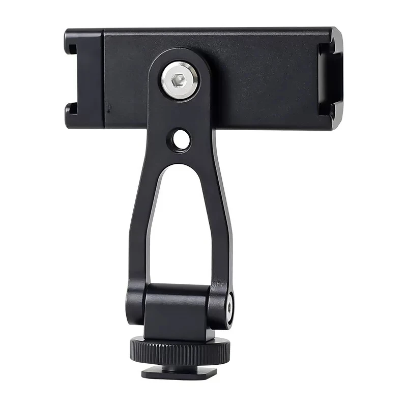 Multi-functional Cold Boots Horizontal and Vertical Shooting Camera Hot Boots External Monitor Vlog Live Mobile Phone Holder