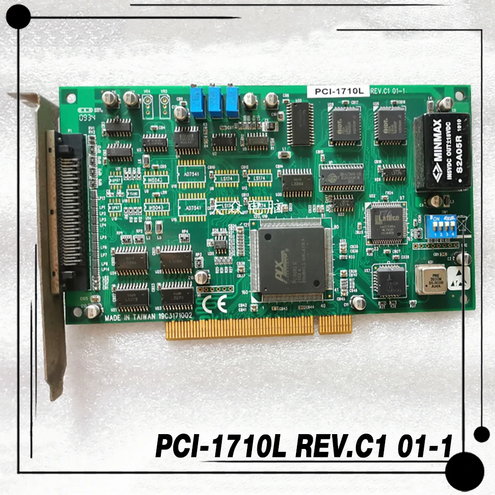 PCI-1710L For Advantech Multi-function PCI Data Acquisition Card PCI-1710L REV.C1 01-1