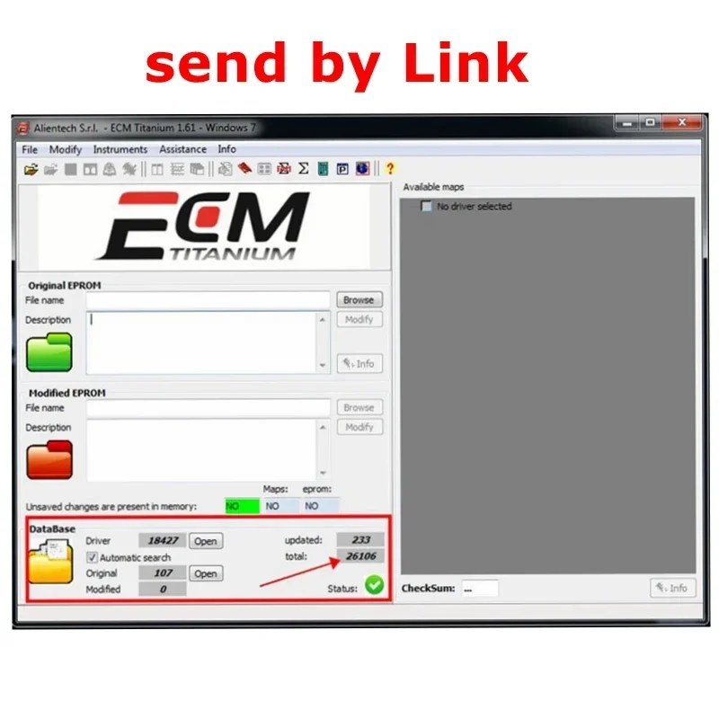 2026 Heiß begehrt! ECM TITANIUM 1.61 mit 26000+ Treibern ECM 18259+ Treiber für ECU-Tool. Link oder CD oder USB für Windows 7/10 senden.