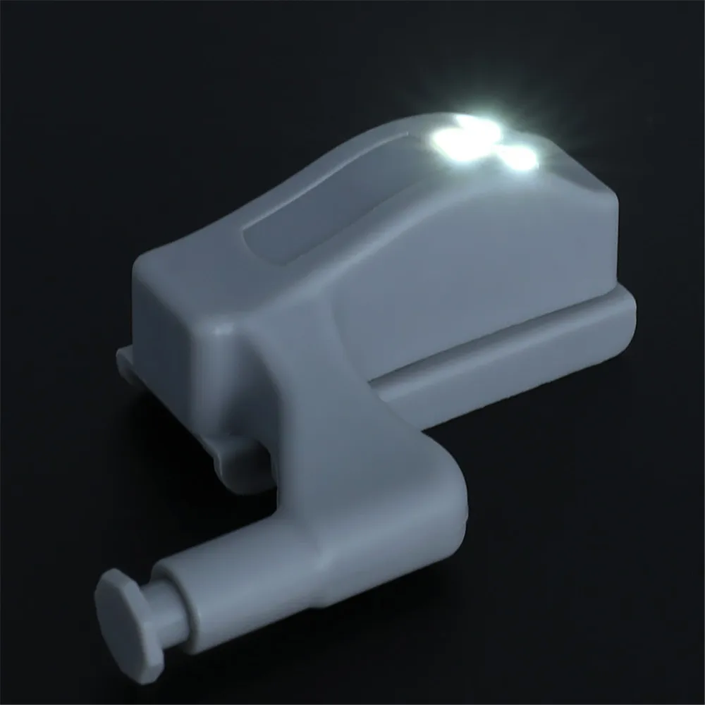 LED Inner Hinge Lamp No Battery Under Cabinet Lights Wardrobe Cupboard Sensor Lights Bedroom Kitchen Closet Night Lamp