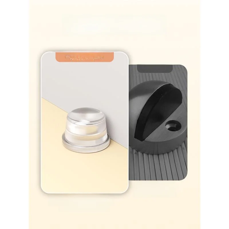 Silicone Door Stop New Model No Punching Required Door Holder Windproof Door Stopper Collision Avoidance Door Pad Door Top Ha...