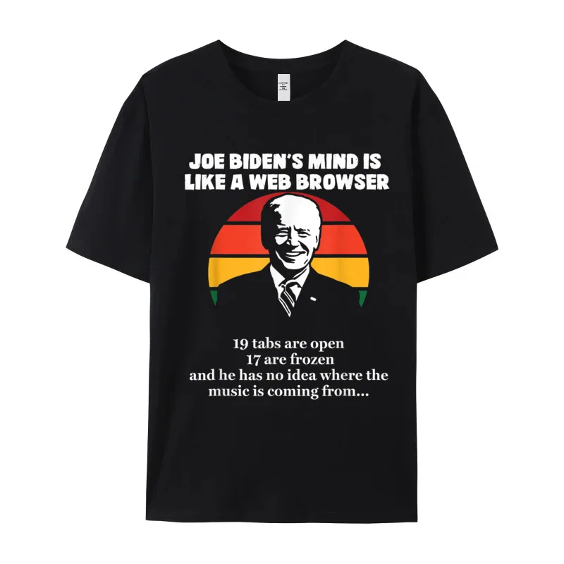 Tees Funny Anti Biden T-Shirt__19956 Christmas Short Sleeve Cotton Fabric Crew Neck women's T Shirts Party T Shirts Discount