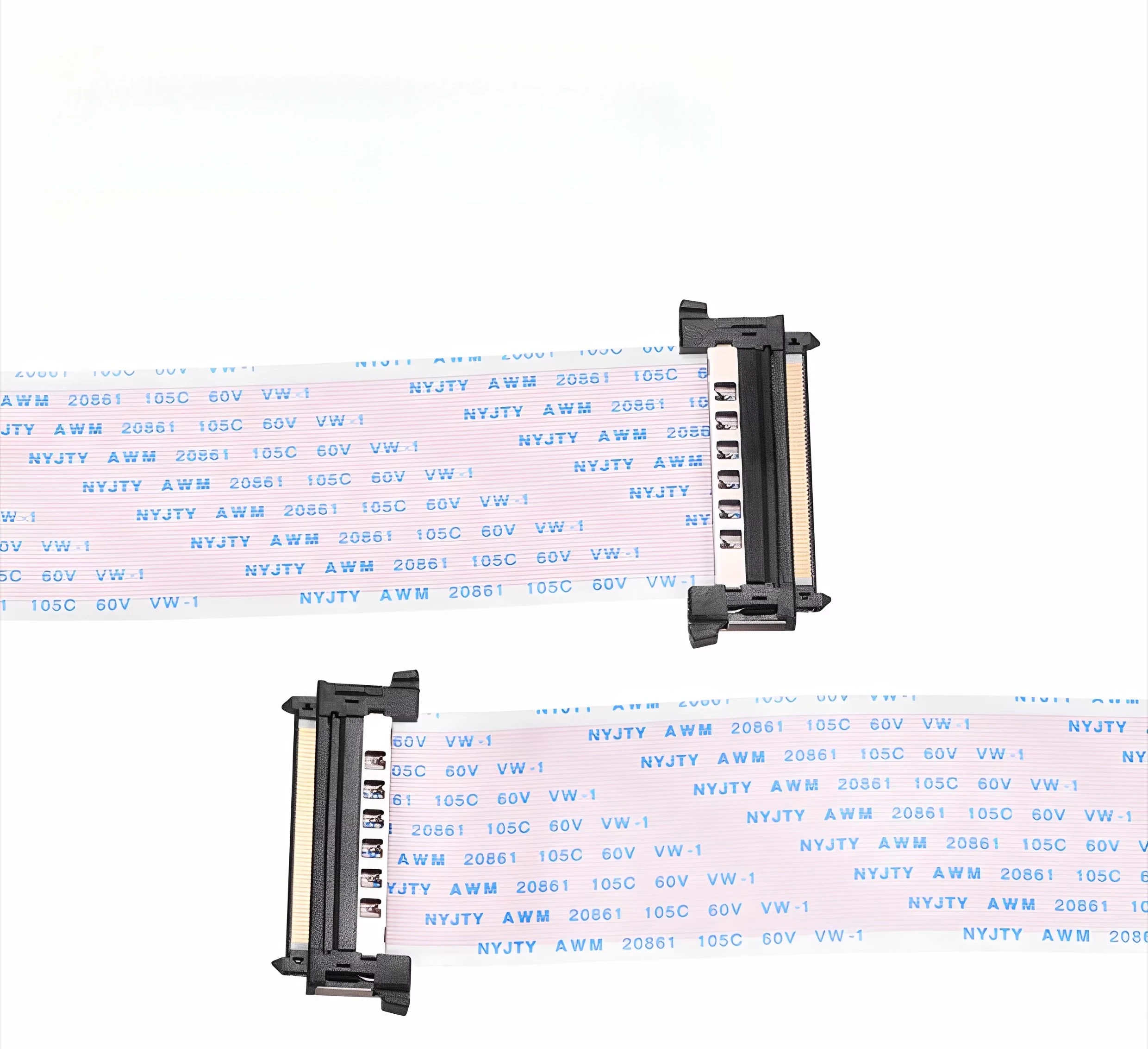 1Pcs 41Pin 51Pin 4K HDTV LCD LED Ribbon Cable AWM 20706 20861 105C 60V VW-1 41P 51P LVDS Compatible with