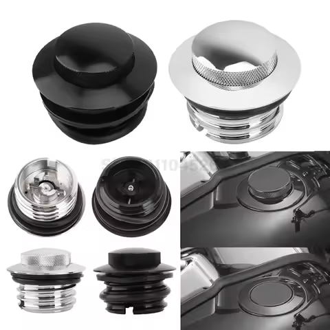 Motorcycle Tank Cap Gas Right-hand Thread Fuel Oil Pop Up Motocross For Harley Sportster XL883 XL1200 Dyna FXD Softial Fat Boy