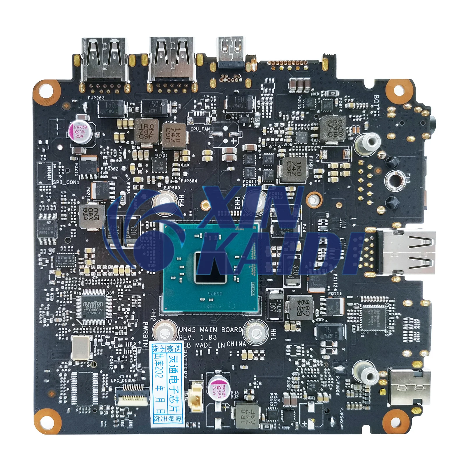 Pour ASUS Vivo Mini PC UN45H HD carte mère UN45 N3000 N3150 CPU carte mère d'ordinateur portable UN45A UN45B UN45C UN45R UN44 UN46 UN45M UN45L