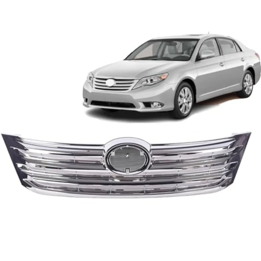 

Front Grille for Toyota Avalon 2011 2012 Full Chrome Factory Upper Hood Bumper Assembly 5310107060 TO1200341