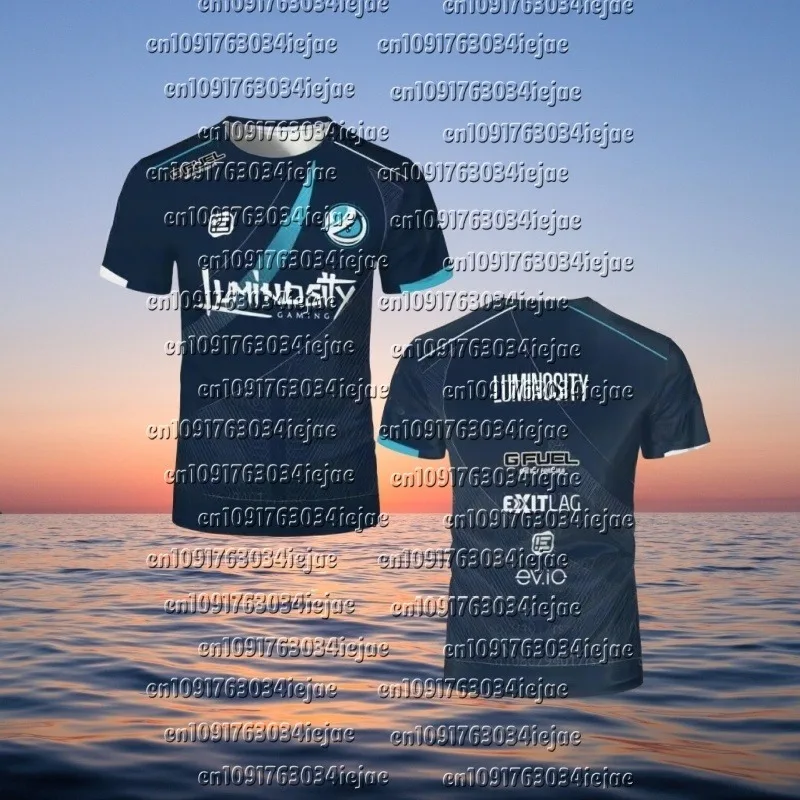 

Esports Classic Luminosity Gaming Men Jersey Uinform Male Fashion 3D Print Mesh Breathable T-shirts Team Game Fans Clothing