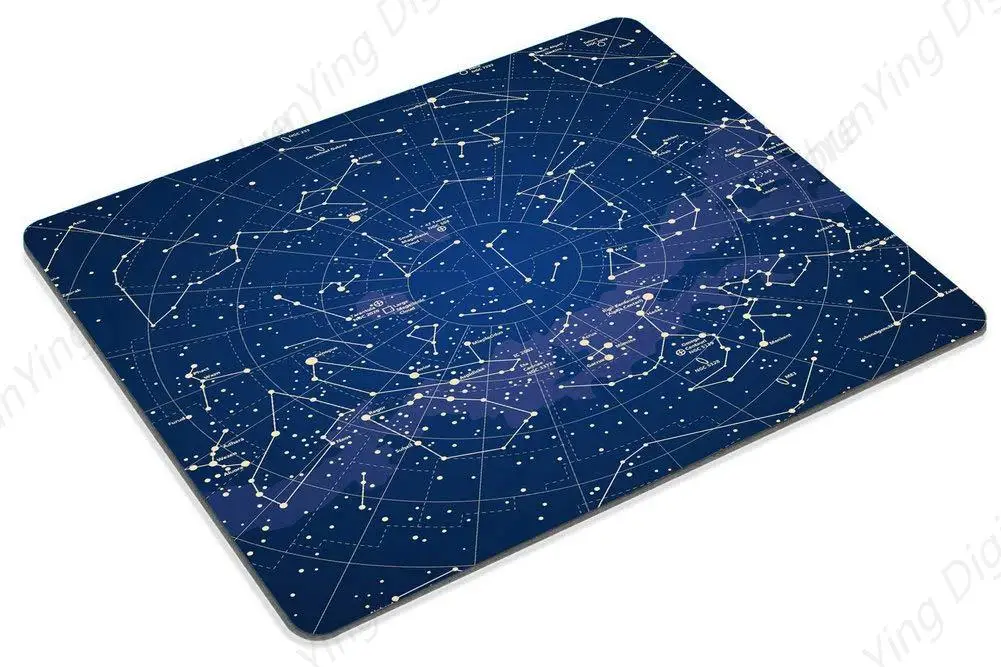 Anti Slip Constellation Mouse Pad Suitable For Desktops Computers Pcs And Laptops Suitable For Offices And Homes 25*30cm