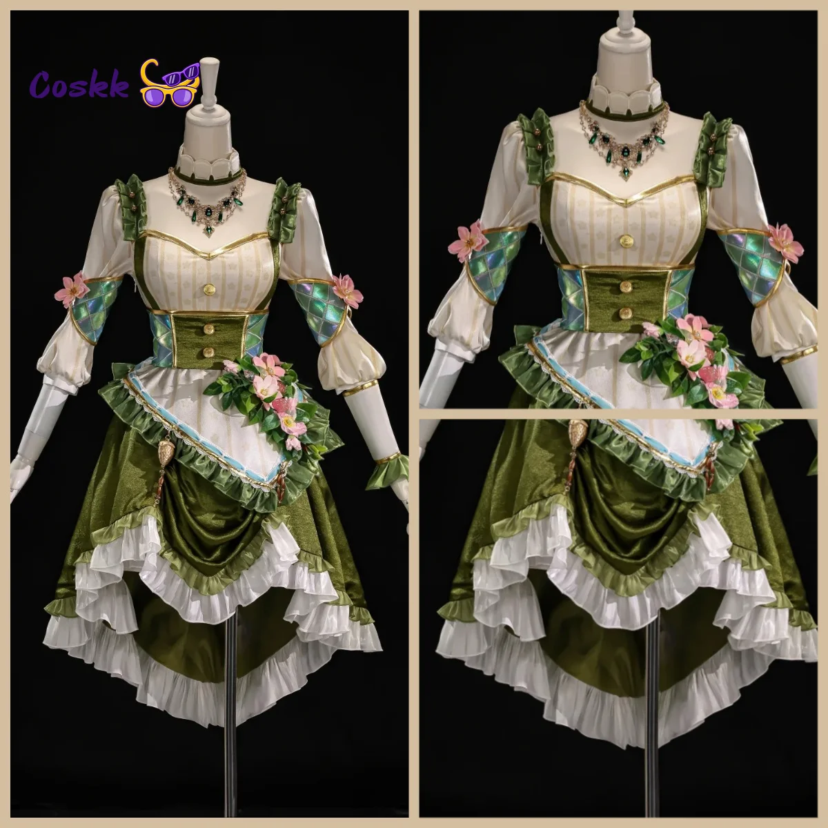 Bartender cosplay costume Identity V Bartender Costume Hanano Reminiscence Rare Fashion Women Game Outfit for Comic Con