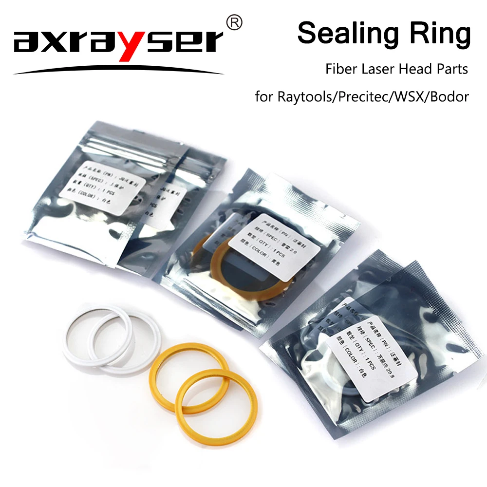 Laser Sealing Ring for Protective Windows Lens Spring Seal Washer for Raytools Precitec Bodor WSX Ospri BT210/BT240S