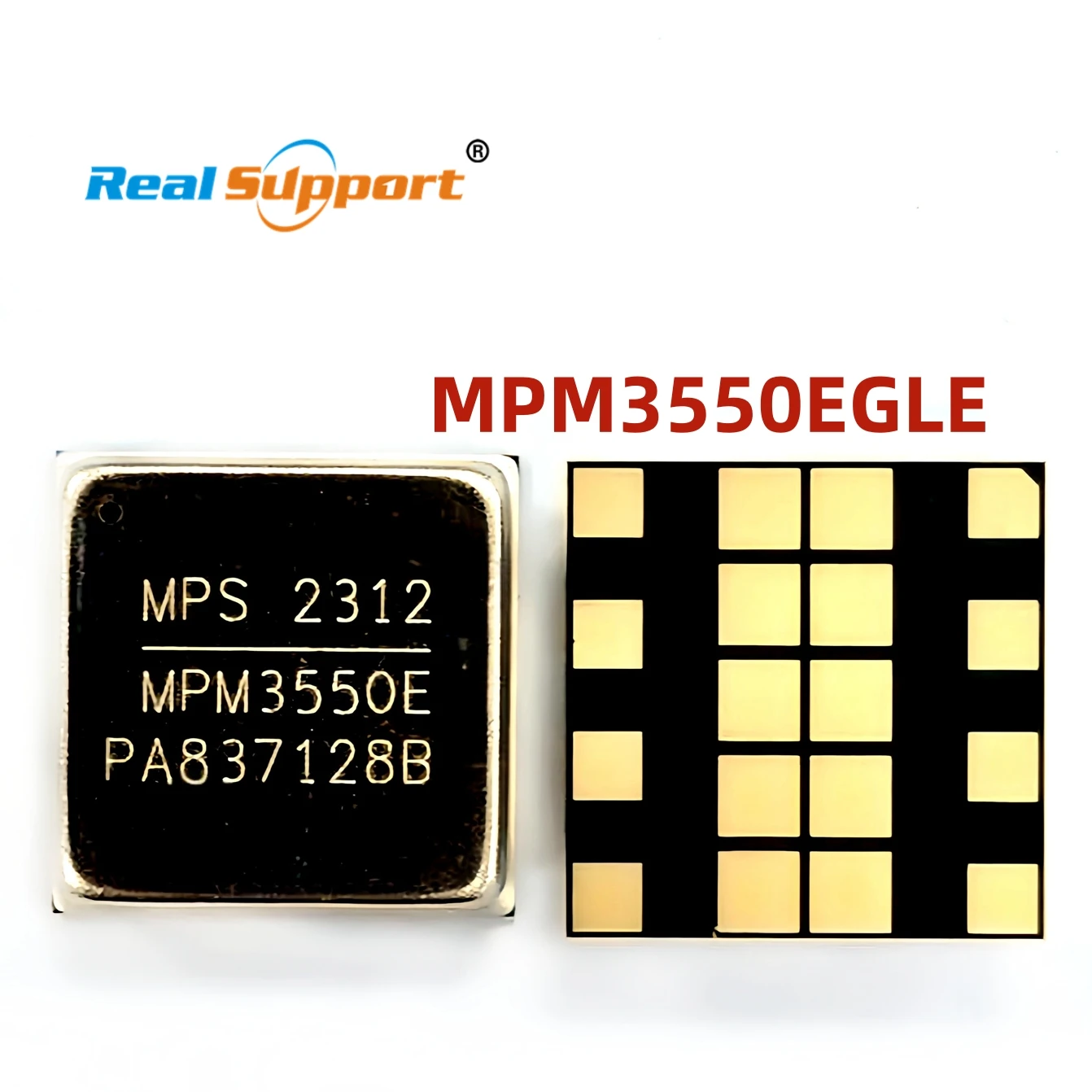 

MPM3550E MPM3550EGLE High-density Non-Isolated DC DC Converter 5A 1V to 12V Power Module for space-sensitive application