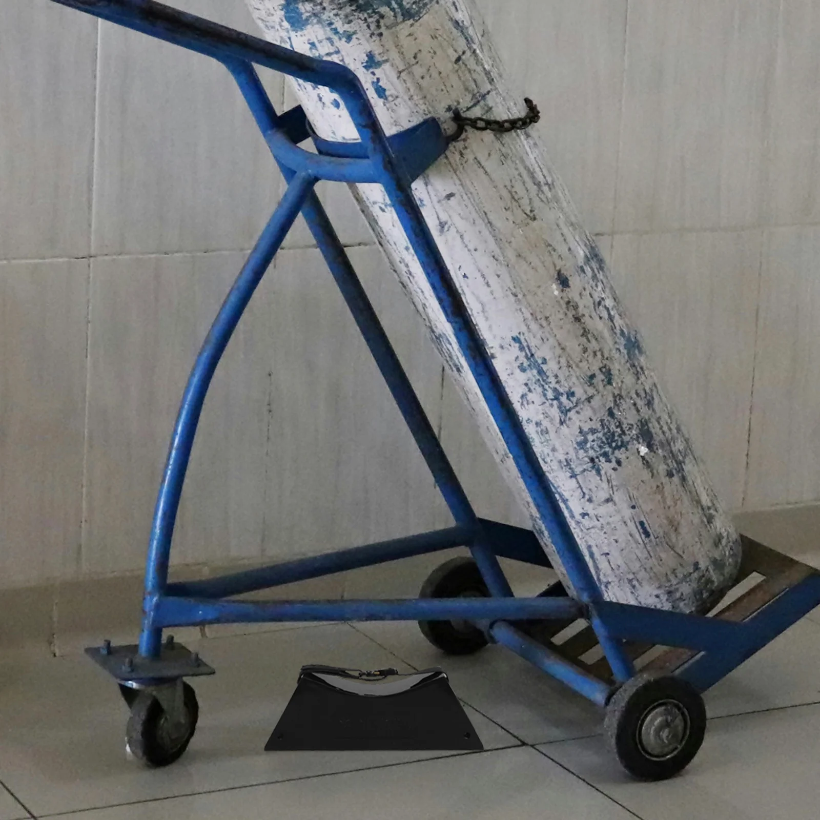 

1 Set Gas Cylinder Bracket Sturdy Anti-Tilt Design For Laboratory Use Propane Tank Holder Wall Mount Cylinder Stand Durable