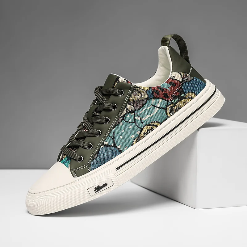 

DY2025 новые четырехсезонные взрывные дышащие мужские туфли из микрофибры, красные, с сетью