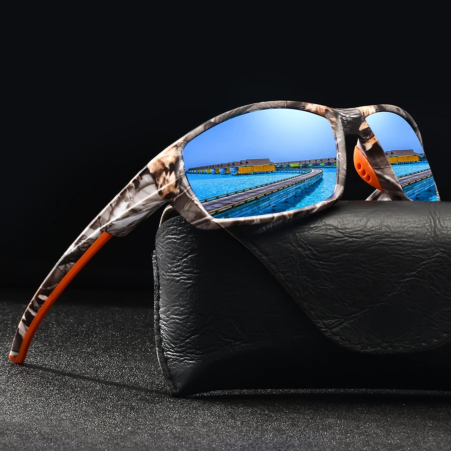 

Fashion Vintage attern Fishing Cycling Sports Sunglasses Men Women Running Mountaineering Sport Man Sun Glasses UV400 Eyewear