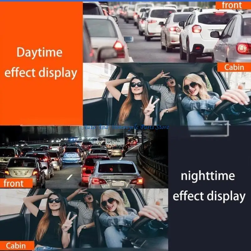 

P9FD 4K 4 Lens Dashcam With Builtin 32/64GB Card Night View And Collision Detection For Vehicle Safety