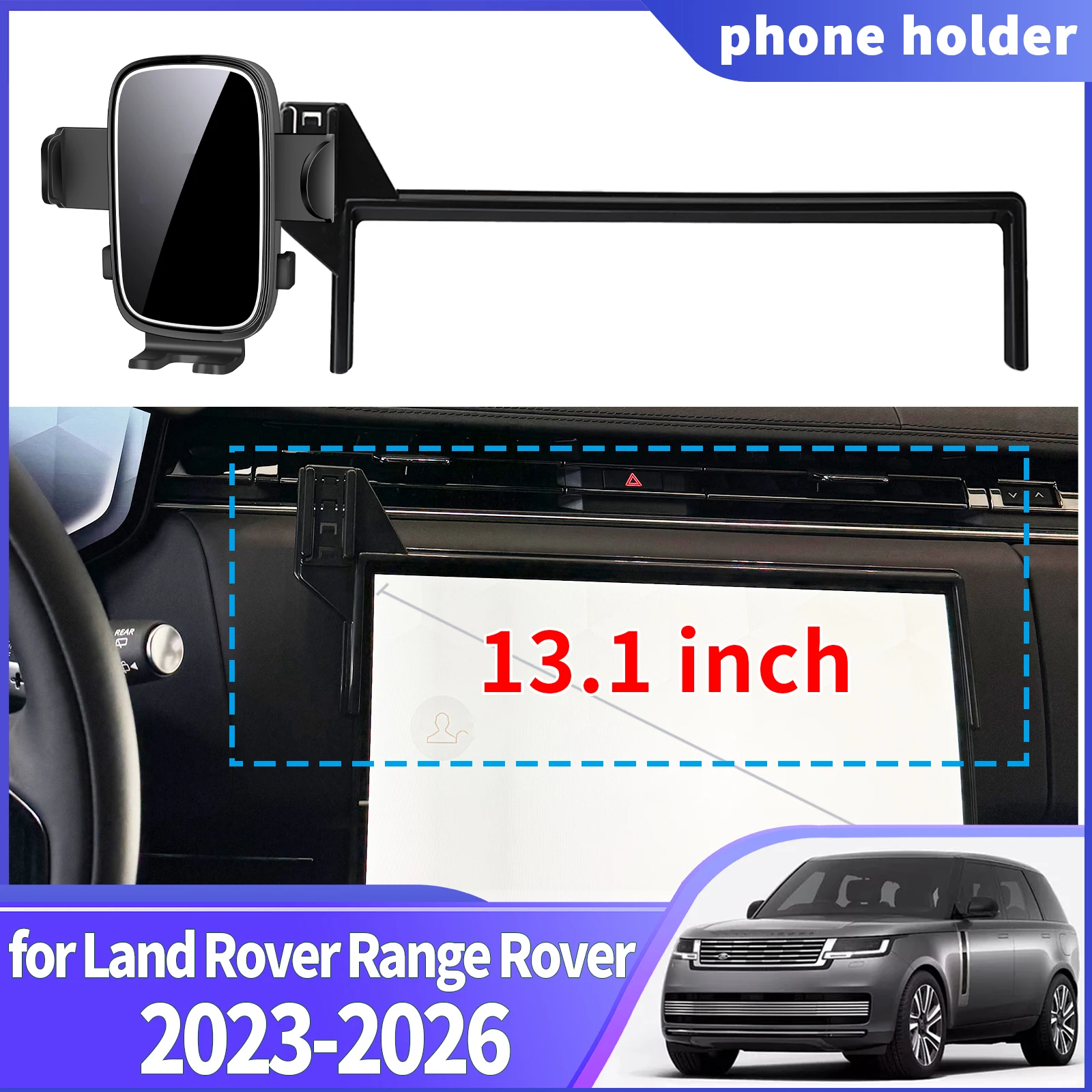 

fit for Land Rover Range Rover 2023-2025 Sport ​​Navigation Phone Holder Mount Customized Car accessoires
