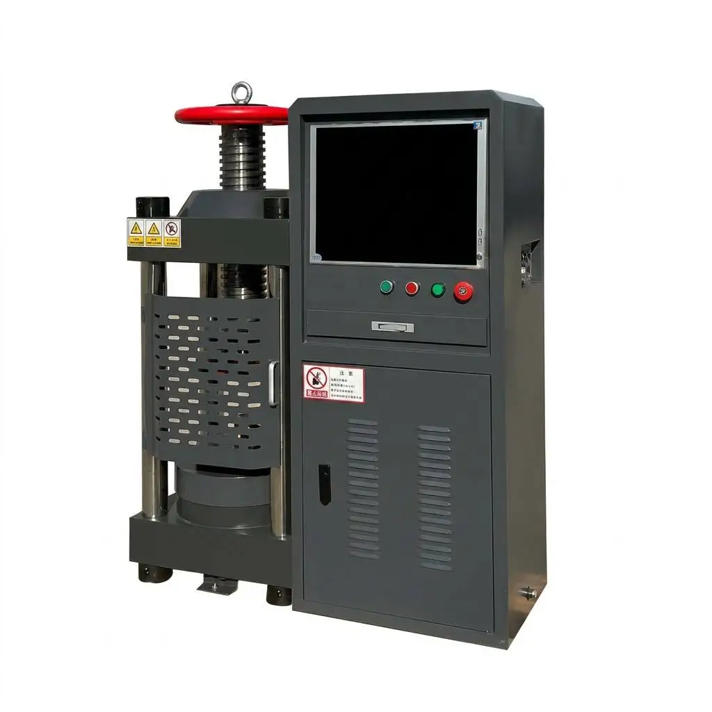 Advanced Digital Compression Testing Machine 200 Ton with High Accuracy 1% Sensor 1 Year Warranty