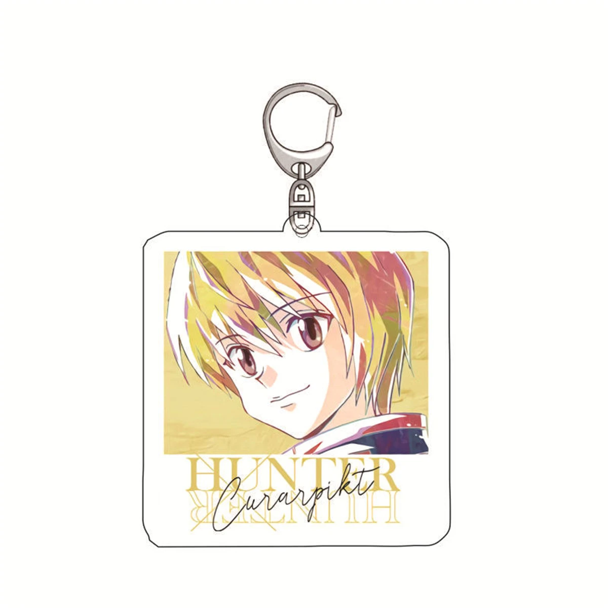 Anime Acrylic Keychain- HUNTER×HUNTER Cartoon Character Pendant, Suitable for Bags and Keys,cosplay gifts Perfect Gift for Fans