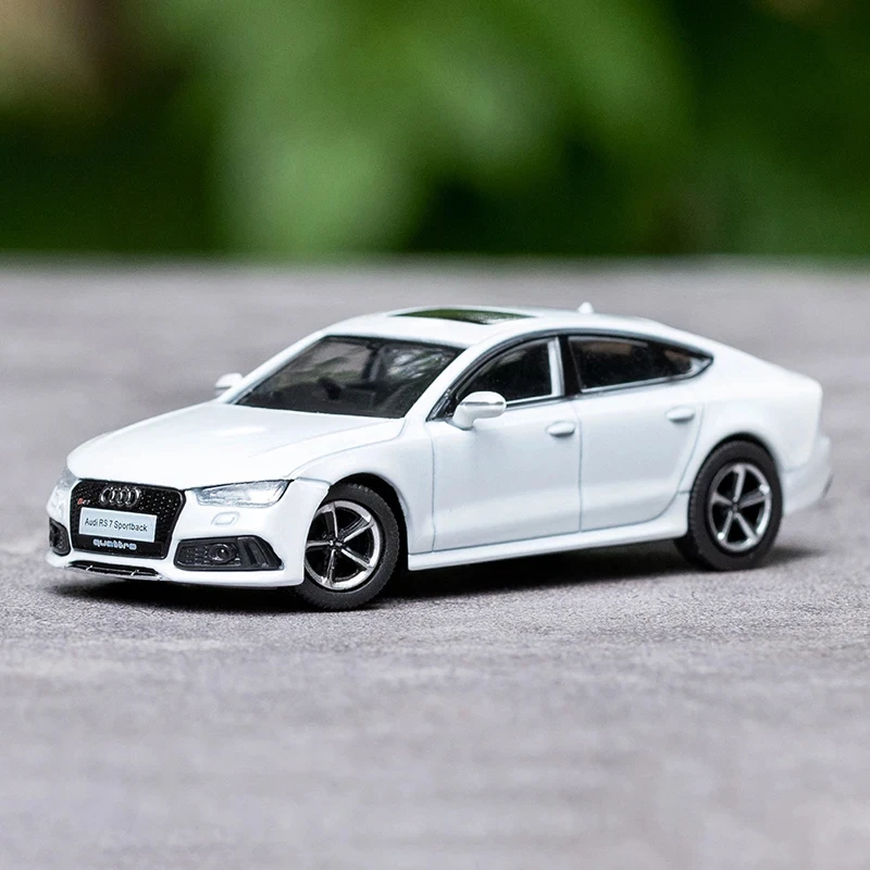 1:64 Scale Car Model Toy RS7 Sportback Edition Car Simulation Alloy Die-Cast Car Model Fan Collection Display Home Decoration