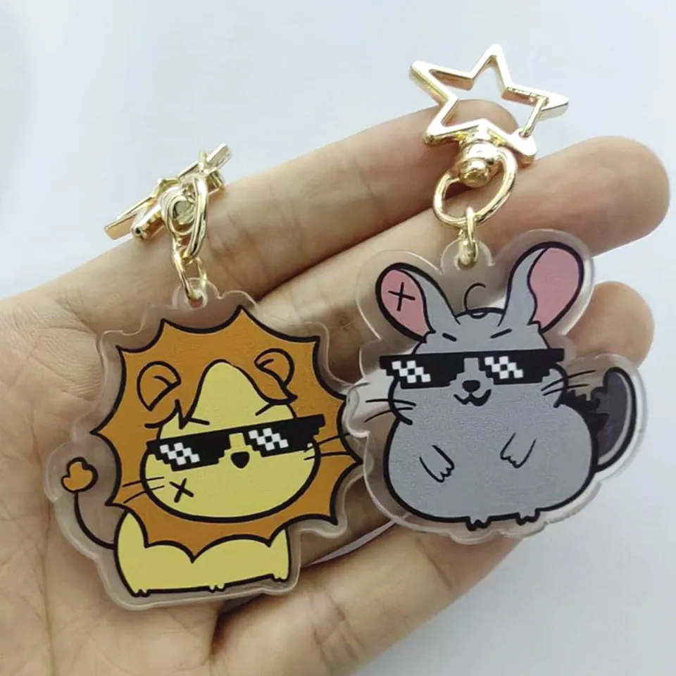 Pondphuwin Kaotungfirst GeminiFourth Acrylic Keychains Cartoon