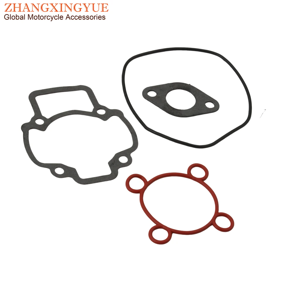 Scooter Cylinder Gasket Set For Piaggio Nrg Power Dd 50 Mc3 Purejet Zip Sp 50cc 100689070 2T Engine Parts