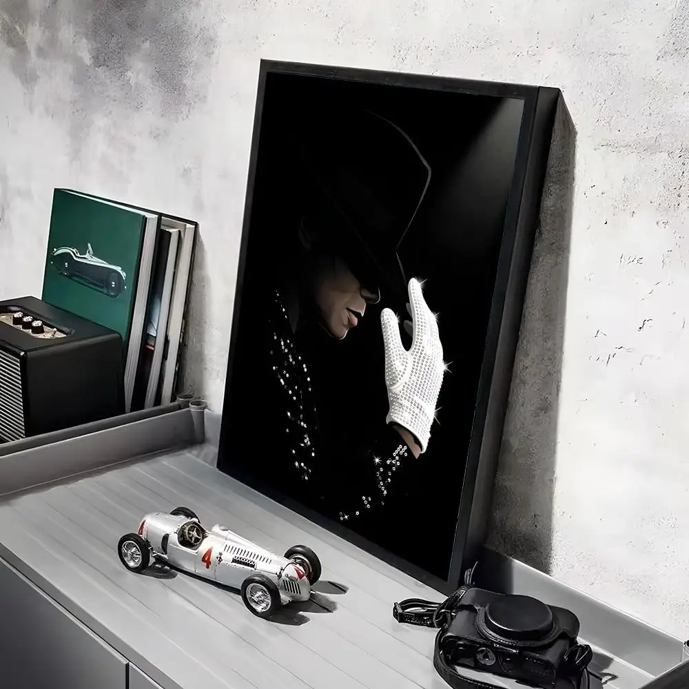 M-Michael J-Jackson Singer Poster-Aufkleber, Gemälde, Wandbild, HD-Wandaufkleber für Schlafzimmer, Wohnzimmer, Zuhause, selbstklebend, Dekor, Geschenk – Detail 26