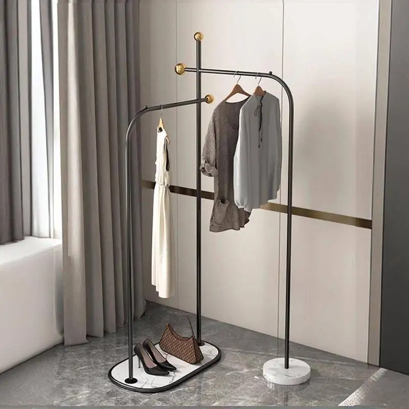 Black Bathroom Clothes Hanger Non Slip Convenient Hanging Skirt Clothes Drying Rack Rail Space Saving Arara De Roupa Furniture