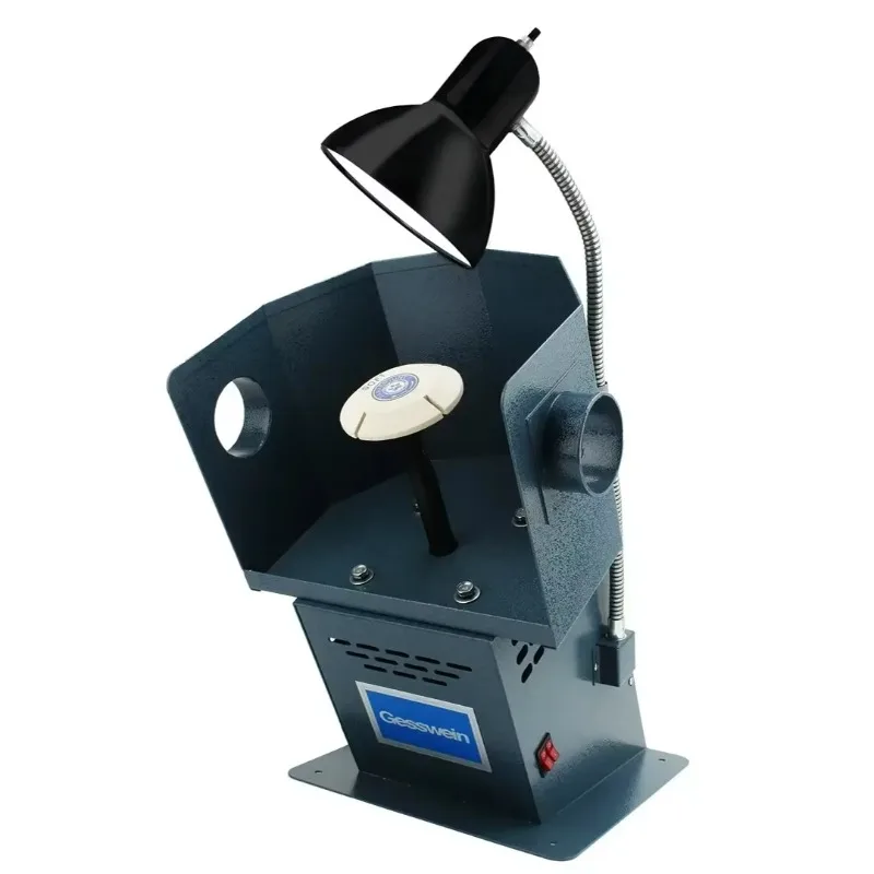 

DM-4 Desktop Jewelry Polisher Making Machinery 1/2 Rotary Lap Wheel Split Lapping Polishing Machine Jewelry 3450RPM with Lamp