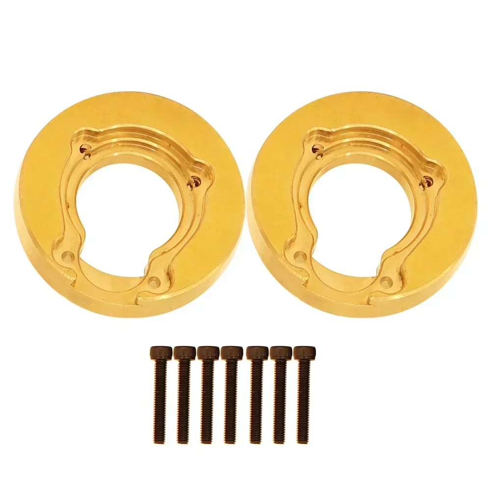 Brass bridge side counterweight 1/10 HB R1001/R1002/R1003 Ford Liema  rc car