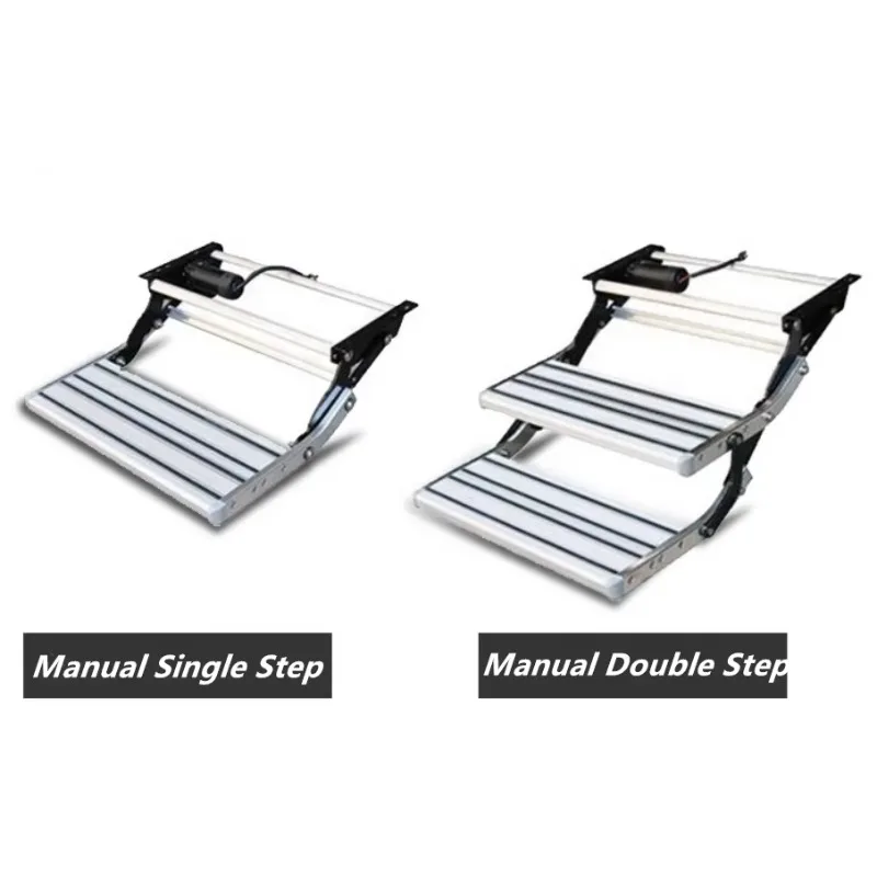 رائجة البيع دليل عالي الجودة من سبائك الألومنيوم قابل للطي بخطوة مزدوجة لملحقات محرك RV