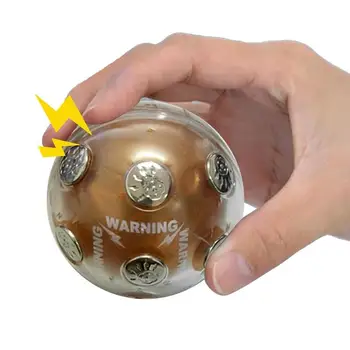 Shocking Ball Game Shock Ball Hot Potato Game Adventure Funny novità Ball Gift Fun scherzing Trick Props For Kids Holiday Party