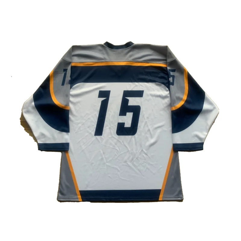 Personalized Ice Hockey Jersey Custom Name and Number Unisex Long Sleeve Fan Gift