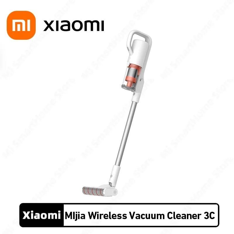 

Xiaomi Mijia Handheld Wireless Vacuum Cleaner 3C Home Car household Wireless Sweep 120AW cyclone Suction Multifunctional Brush