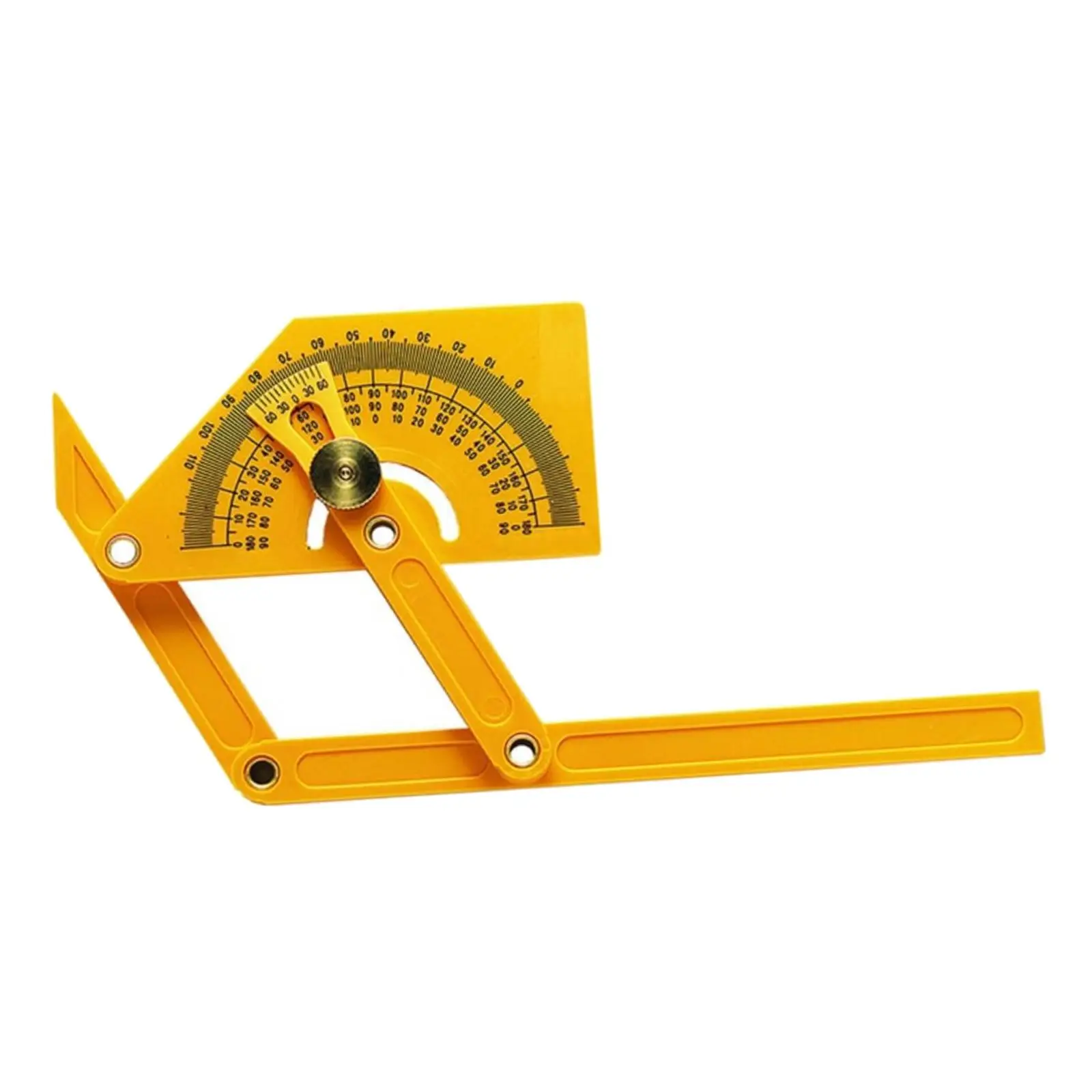 Portable Protractor Angle Finder Measuring Tool 0 to Woodworking