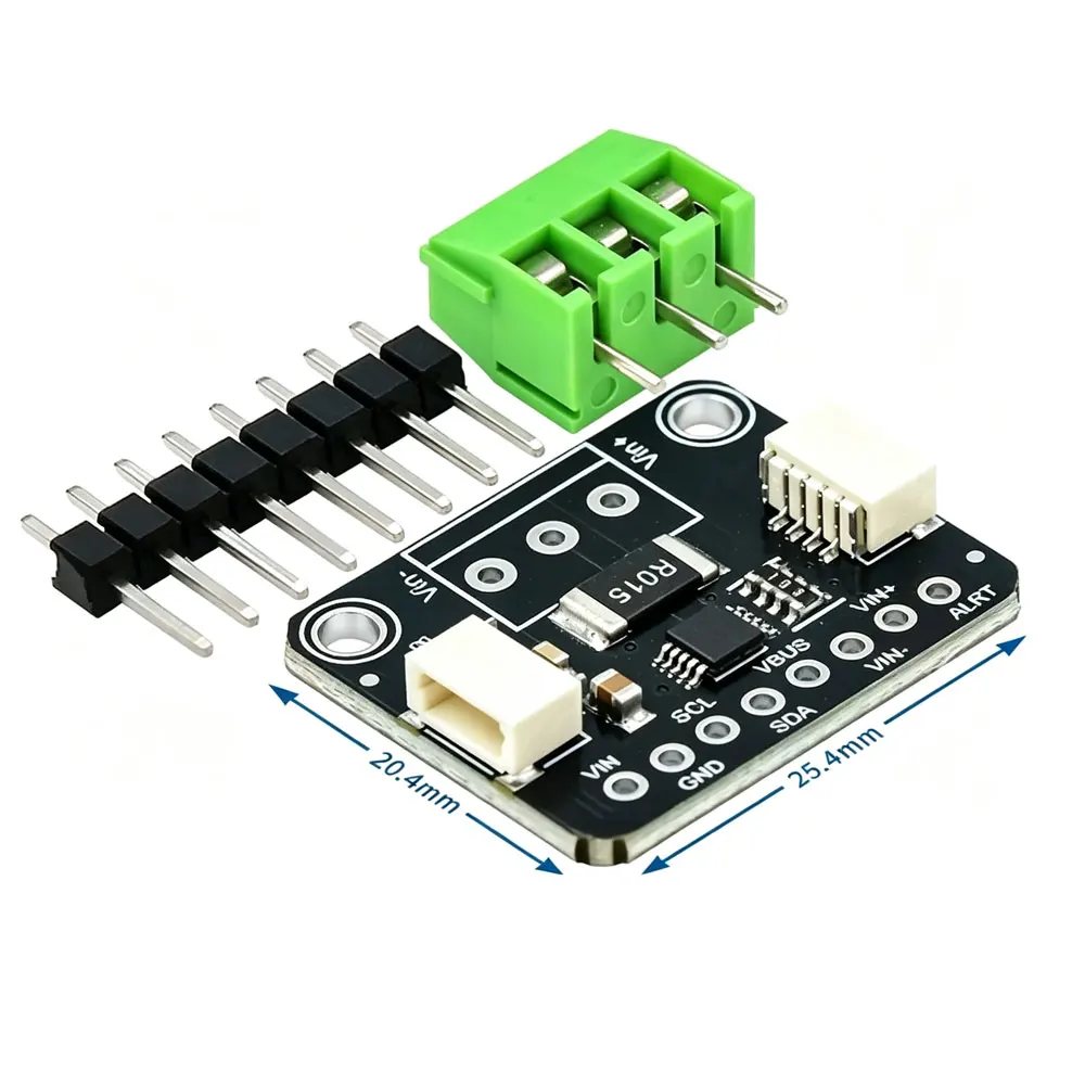 INA228/INA237/ INA238 module I2C 85V High-resolution, 16-bit delta-sigma ADC .DC Current Voltage Power Monitor - STEMMA QT/Qwiic