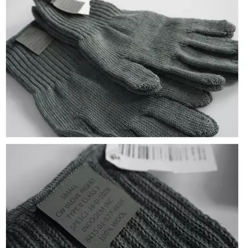 U.S. Military Tactical Wool Gloves for Cold Weather