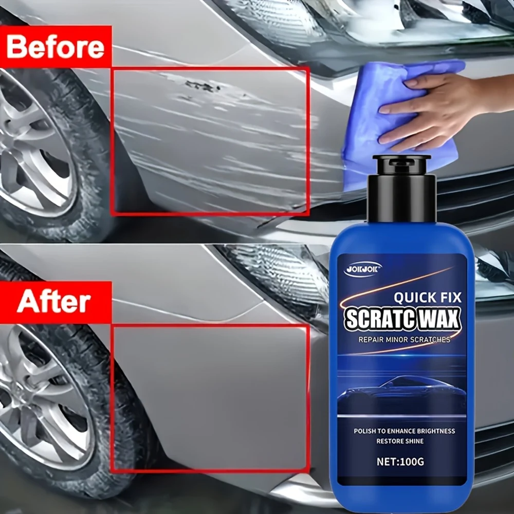 طقم إصلاح خدوش السيارات، إزالة الخدوش، استعادة سطح الطلاء، حماية شمع تلميع السيارة، مناسبة لمختلف آلام السيارات #4