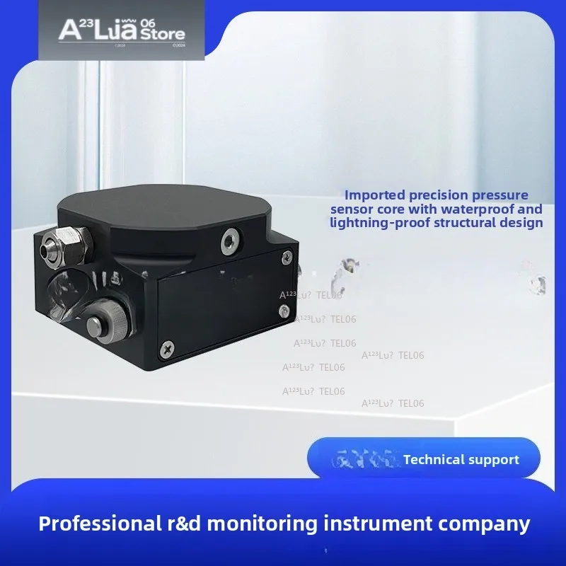 Differential Pressure Hydrostatic Level Sensor High-Precision Settlement Monitor for Bridge Foundation Survey