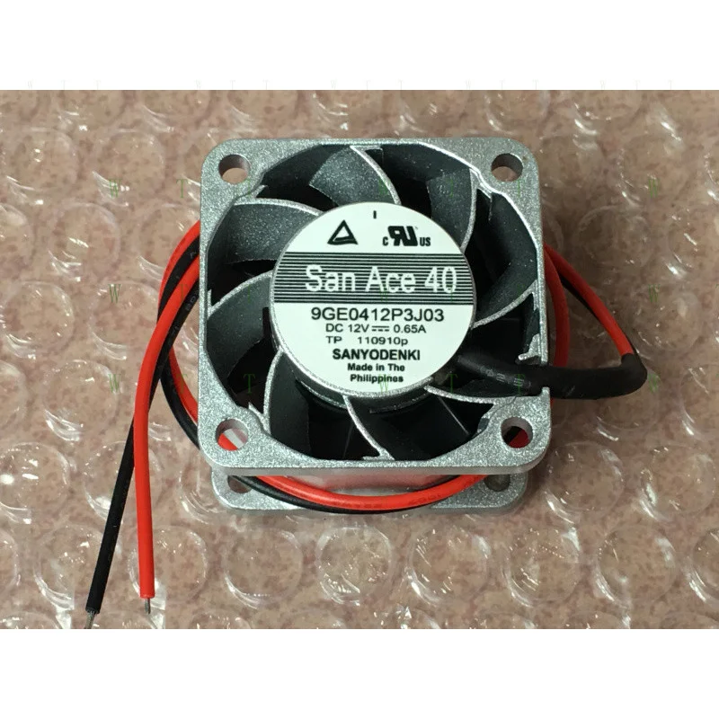 h-1-pieces-pour-ventilateur-sanyo-9ge0412p3j03-dc-12v-065a-4028-4cm-2-fils