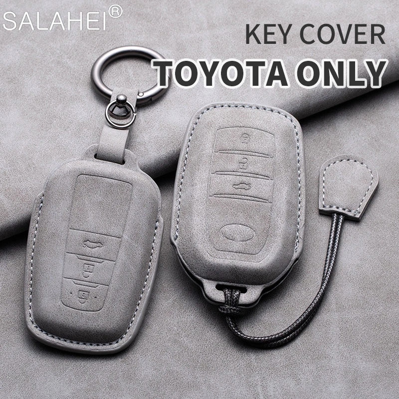 

Car Key Remote Case Cover Shell For Toyota CHR C-HR Camry Prius Prado 2016-2021 For Toyota Hilux Innova Rav4 Fortuner Yaris 2021