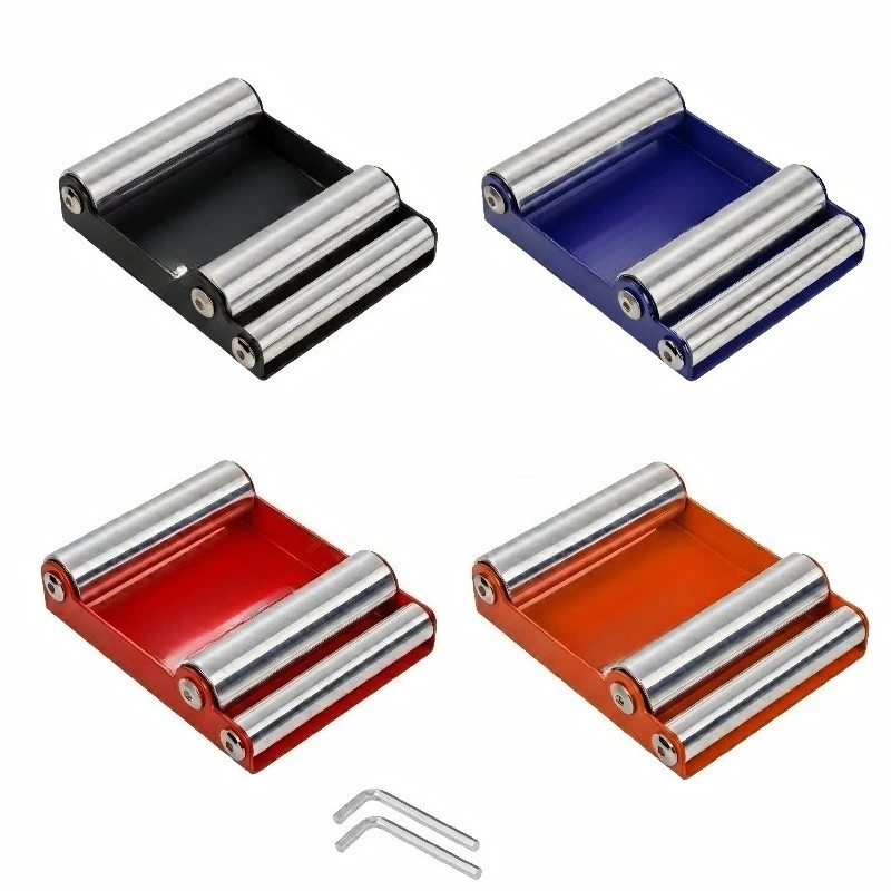 Universal Aluminum Motorcycle Wheel Roller Stand Stainless Steel Portable Tire Spinner for Chain Cleaning Maintenance