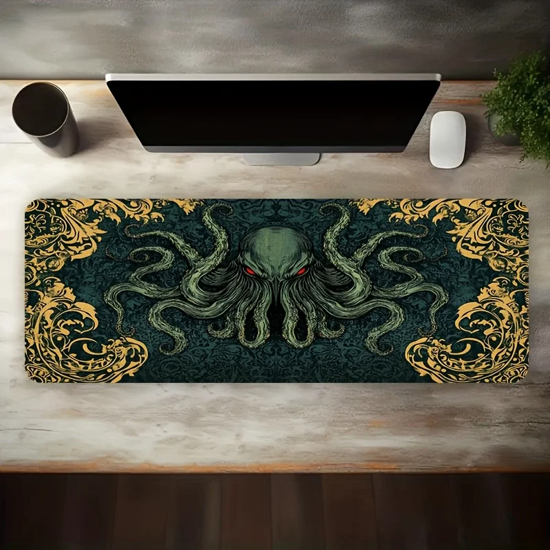 CIFBUY Extra-Large Gaming Mouse Pad  Anti-Slip Rubber Base Large Desk Mat Office Computer Decor Stain-Resistant Gamer Gift