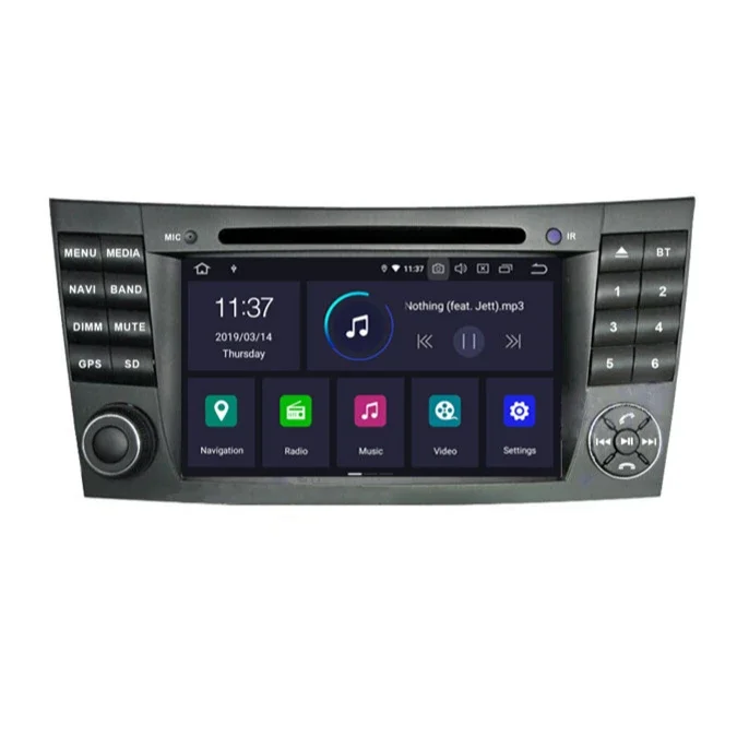 

Android 10 for Mercedes Benz W211 with TPMS 2/4G LTE central multimedia system