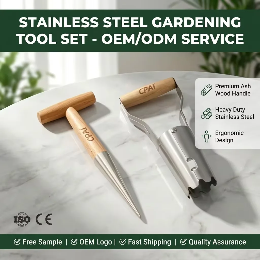 Garden Soil Auger Drill Bit Planting Tool for Fertilizing Hole Digging Seedling Transplanter Home Gardening Sowing