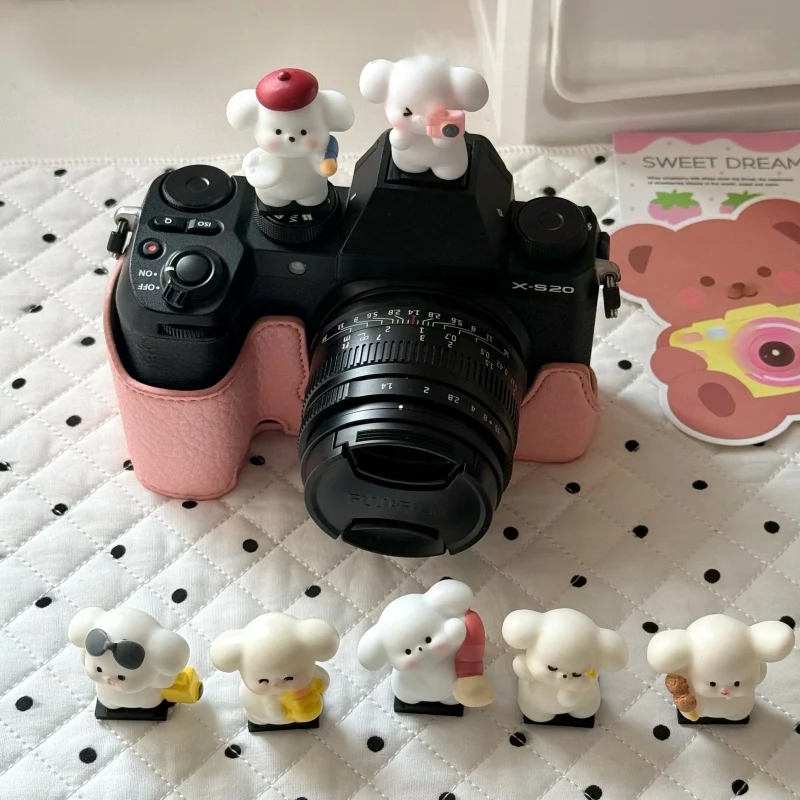 DIY Cute Dog Universal Hot Shoe Cover for Leica Q2 Q3 Fuji X100V X-T5 Sony ZV-1 ZV-E10 Canon EOS R5 Nikon Z5 Camera Accessories