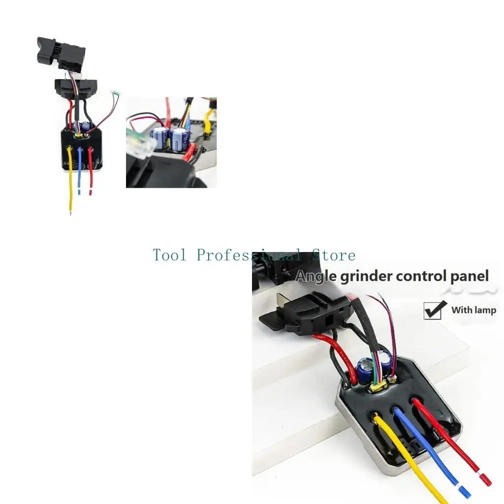 57QF Professional 36V 42V Motor Control With LED Indicators For Angles Grinders Power Tool And DIY Projects