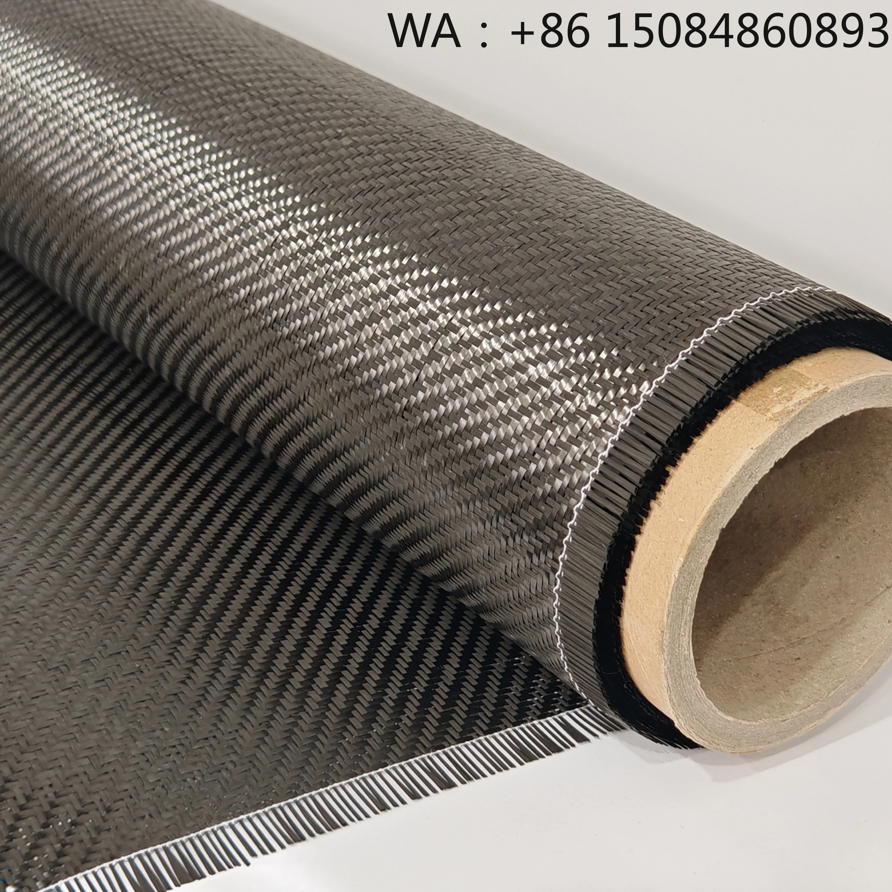 

200gsm Lightweight Outdoor Carbon Fiber Twill Fabric, Durable Woven Cloth for Outdoor Decoration and General Industrial Composit