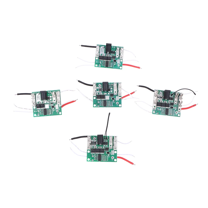 B*1Pc PCB Circuit Board For Li-ion Battery Charging Protection Plate Power Supply 5S 21V BMS 2MOS 3MOS Tool Protection Board