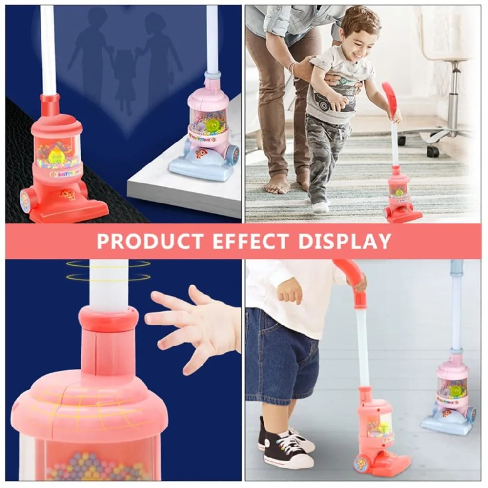Kinderen Stofzuiger Speelgoed Met Licht Fantasiespel Huishoudelijk Huis Schoonmaken Speelgoed voor Kinderen Peuter Meisjes Jongens Verjaardagscadeau